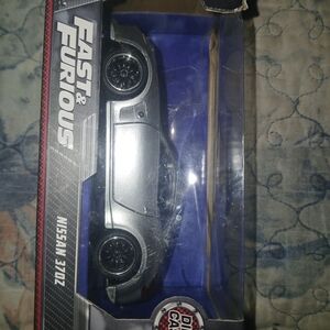 Fast & Furious Nissan 370Z Toy Car - Silver